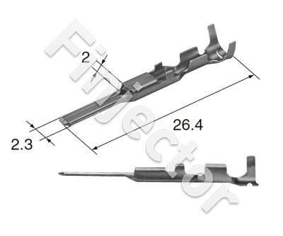 Male Pin (2.2 mm) for ND/Sumitomo male connectors, 0.5 - 0.85 mm2