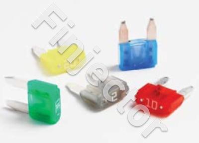 Blade fuse 15A, Mini series GM, blue