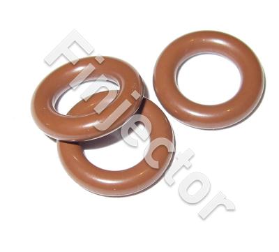 Viton O ring for EV14 (bottom), 8.3 / 14.4 mm. Compatible with gasoline and E85. (SAEL-INJ-3)