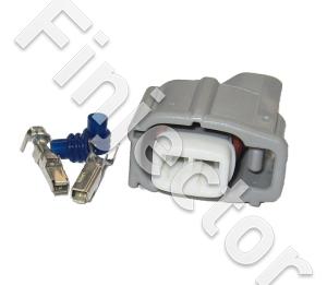 2 pole connector set for injectors, Toyota type