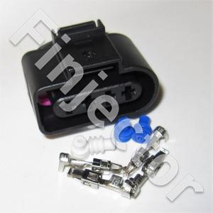 4 pole connector set 1.5-2.5 mm2, for VAG coils with integrated trigger unit, JPT type terminals (VAG-1.8-SET2)
