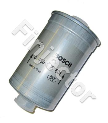 Bosch 0450 906 409 Fuel Filter Metal Type Pipe 8mm Hose 24mm Diameter Service 
