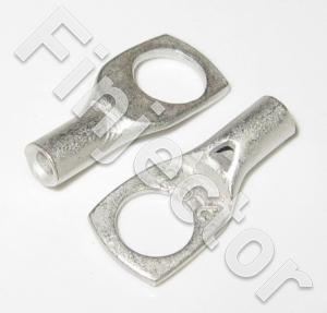 Tubular Cable Lug, cable 2.5 mm2, hole 6 mm