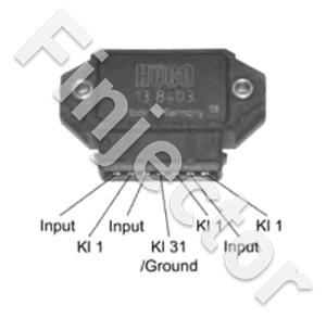 Ignition power stage for 3 coils, as Bosch 0227100203