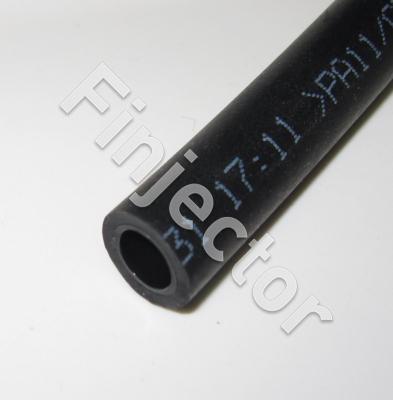 Polyamide tube  I.D. 8 mm/ O.D. 10 mm with 14 mm outside rubber