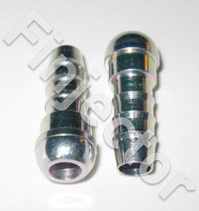 Conical nipple for 8 mm polyamide tube