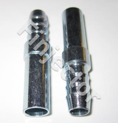 Pipe nipple for 10 mm polyamide tube, spindle diameter 12 mm