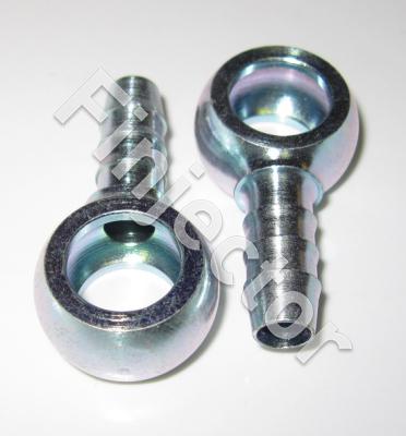 14 mm banjo 8 mm polyamidiputkelle.  (putken sisähalkaisija 8 mm) (7081.0800)