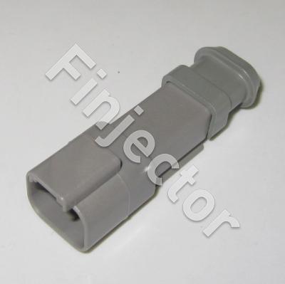 Deutsch DT 2 pole housing DT04-2P-E008, long, for male pins