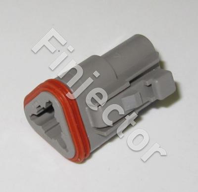 Deutsch DT 3 pole housing DT06-3S, for female terminals