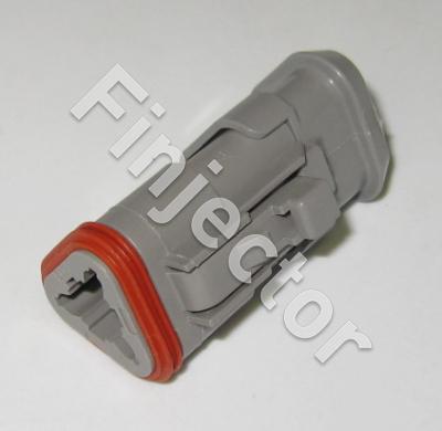 Deutsch DT 3 pole housing, long, DT06-3S-E008, for female termin