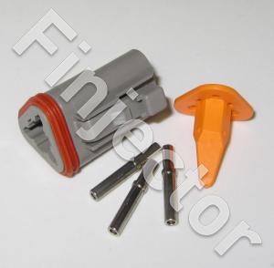 Deutsch DT 3-napainen urosliitinsarja, 0.5-1 mm2