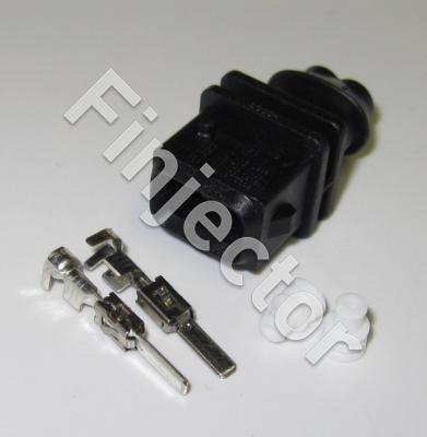 2 pole connector SET 1.5-2.5 mm2, Jetronic / EV1 male