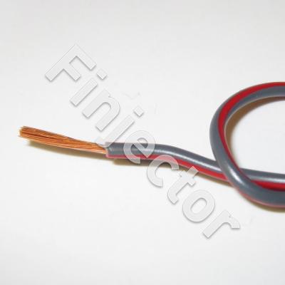 Auto Cable 1.5 mm² red-gray (full roll = 100 m)