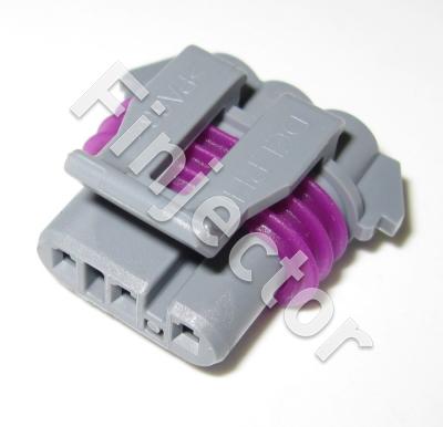 3 Way Gray Metri-Pack 150 Sealed Female Connector