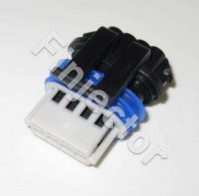 4 Way Black GT 150 Sealed Female Connector