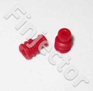 Wire seal for Yazaki type connector housings. 4.6 mm X 6.7 mm