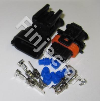 3 pole Compact connector PAIR, for wire size 0.5- 1.5 mm2 (JPT)