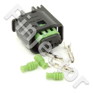 3 pole connector SET for pressure sensors 2045421618, Code A