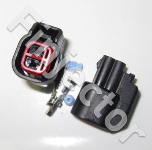 Connector set EV6/EV14 USCAR for 1 injector (housing + pins + seals)