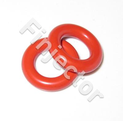 Bottom O-RING for EV14 injectors, RED, THICK I.D. 8.3 mm, O.D. 15.5 mm