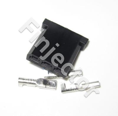 3 pole connector SET with terminals for Bosch D Jetronic