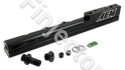 High Volume Fuel Rail. Black. Honda B16A2 & B16A3