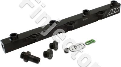 High Volume Fuel Rail. Black. Honda F20C1 & F22C1 (25-112BK)