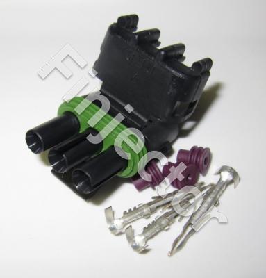 Connector SET for GM 3 Bar MAP sensors, genuine Delphi