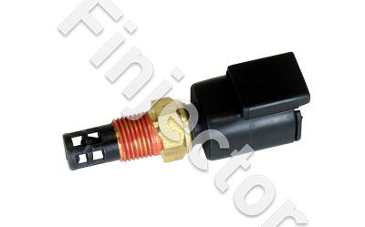 AEM 1/8" NPT Air Temperature Sensor with Deutsch Style Connector, Aluminum Bung, Connector & Pins (30-2014)