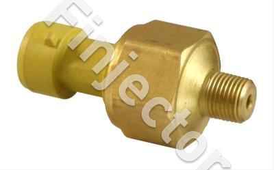 100 PSIg Brass Sensor Kit. Brass Sensor Body. 1/8" NPT Male Thread. Includes:::: 100 PSIg Brass Sensor, Co