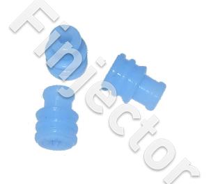 Seal for EV6 USCAR connectors , light blue, up to 1.5 mm2, 6.9 x 1.5 x 5