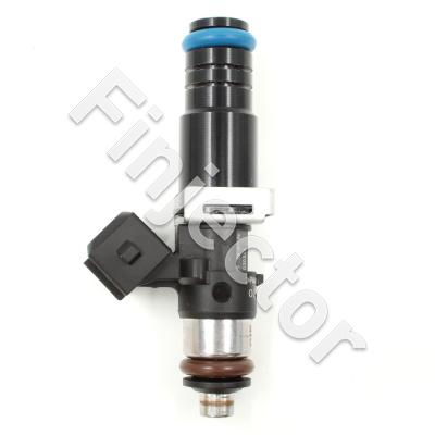 EV14 injector, 8.5 Ohm, 1500 cc, C, Jetronic (EV1), O-O 61 mm, Long, 14 mm Long Top Adapter with Filter  (Bosch 0280158333-L14-2)