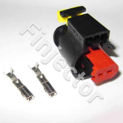 2 pole connector SET (0.35-0.75 mm2) for ignition coils and sensors