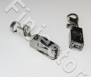 MCP 2.8 Female terminal for wire size 1.5 - 2.5 mm2, tin plated