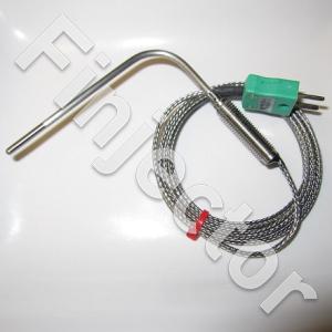 3 mm EGT sensor, K-type, bent (75 + 30 mm), inconel tip, cable 1500 mm