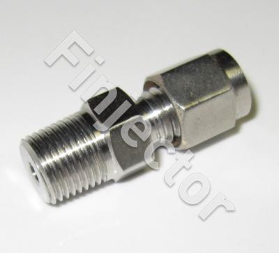 Fitting Adaptor for 3 mm EGT-4 + EGT-5 sensors, 1/8 NPTF thread