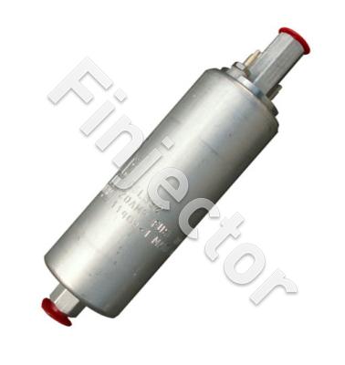 Genuine Walbro inline fuel pump GSL392, flow 255 l/h (3 Bar). Fuel connectors thread M10X1. Suitable assembly kit  400-939.