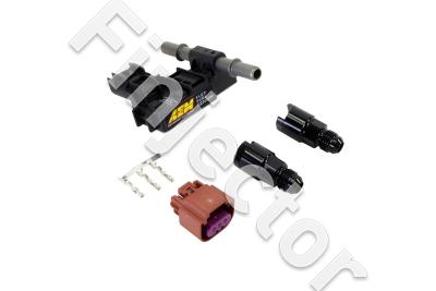 Ethanol Content Flex Fuel Sensor Kit (-6 AN). -6 AN Fittings. Includes:::: Flex Fuel Content Sensor, -6 AN