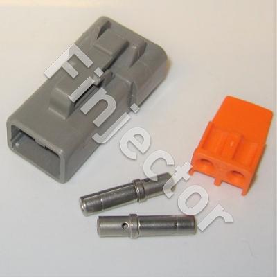 Deutsch DTP 2 pole connector set for wire size 2 - 4 mm2 (14-12 AWG)