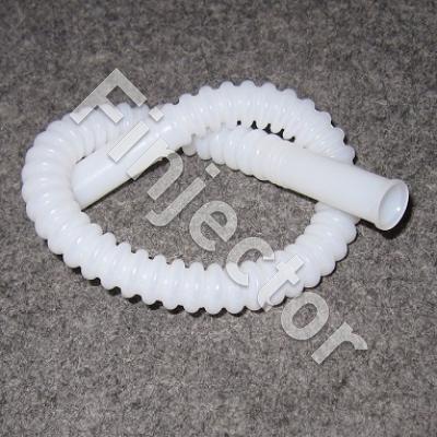 IN-TANK CONVELUTED HOSE (PLASTIC) 310 mm,  9 - 9  mm ends