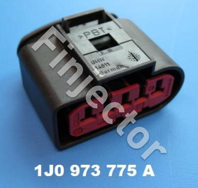 5 Pole Sealed Female Connector 2.8 mm, 1-row, Coding VI. JPT