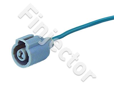 1-pole female connector with wire, for Toyota AC compressor