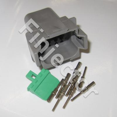 Deutsch 8 pole connector SET (0.5-1.0 mm2 male pins)