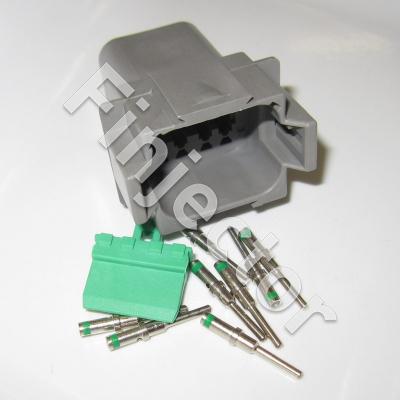 Deutsch DT 8-napainen naarasliitinsarja, 1-2 mm2