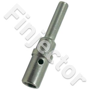 Deutsch DTP Solid Male Pin 2-4 mm2, Deutsch Size 12, Nickel, AWG 14-12