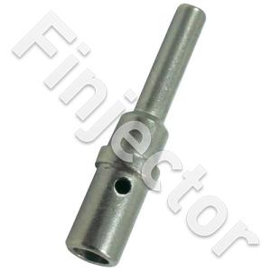 Deutsch DTP Solid Male Pin 2-4 mm2, Deutsch Size 12, Nickel, AWG 14-12