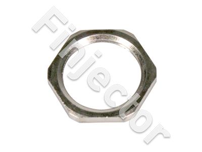 Counter nut for inlets, M25x1.5, nickelised brass