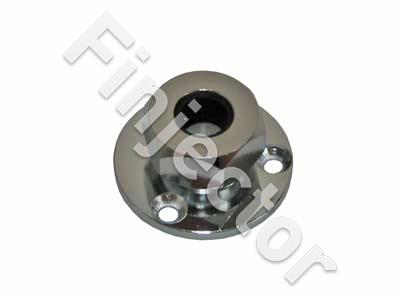 Inlet for 10mm wire, Chromed