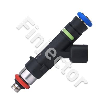 EV14 injector, 12 Ohm, 310cc, E 20°, USCAR, O-O 61mm, Long (Bosch 0280158140)